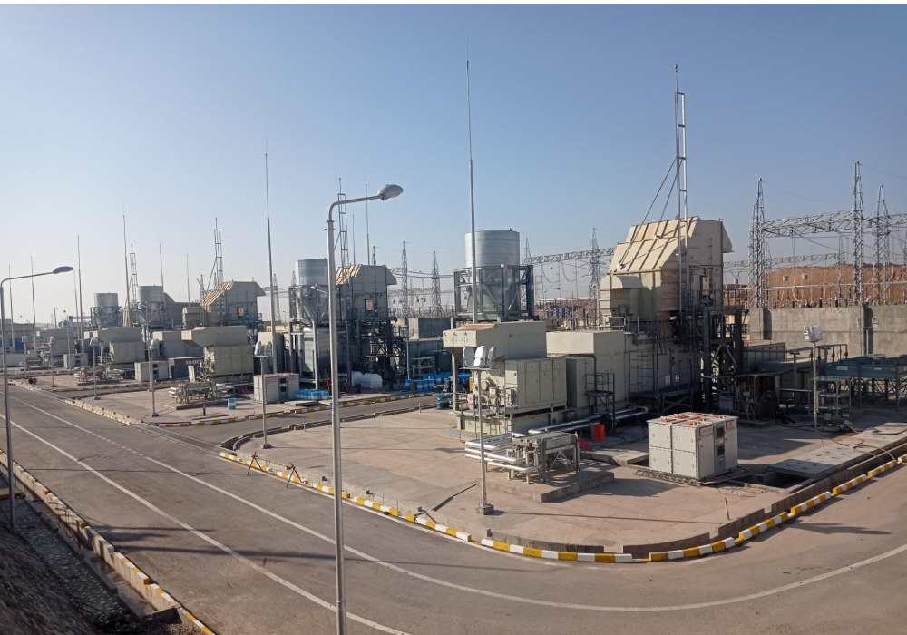 Saba Dehloran Power Plant Phase 1 operation inauguration